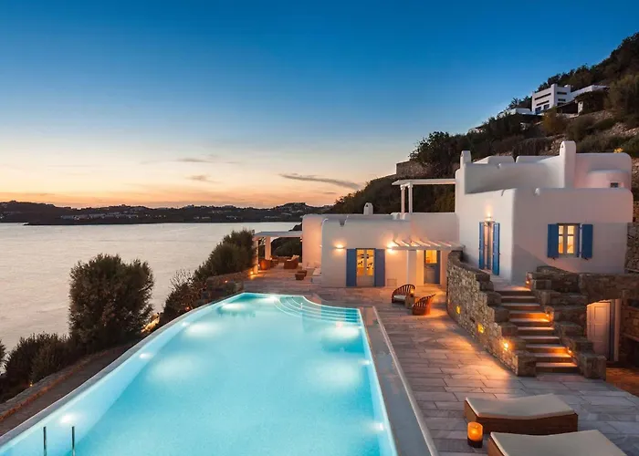 Excellent Mykonos Villa Villa Psarrou Delta 5 Bedrooms Stunning Sea Views Psarrou