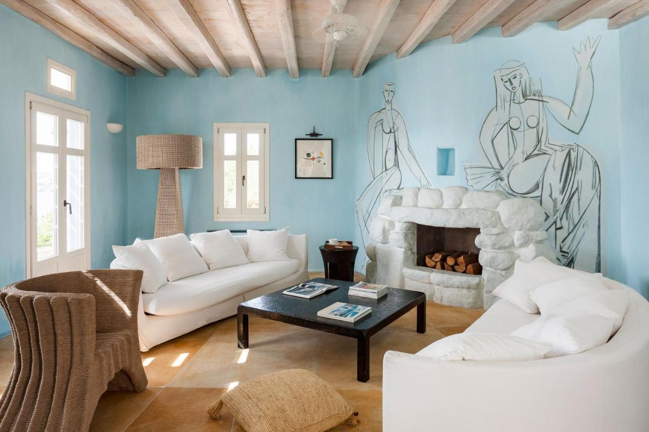 Villa Excellent Mykonos Psarrou Delta 5 Bedrooms Stunning Sea Views Psarrou Mykonos Town