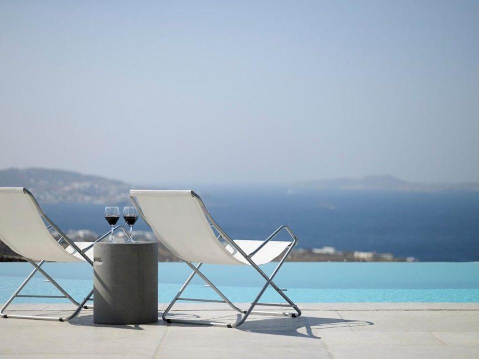 Villa Exquisite Mykonos Superior 4 Bedroom Private Pool Sea View Houlakia