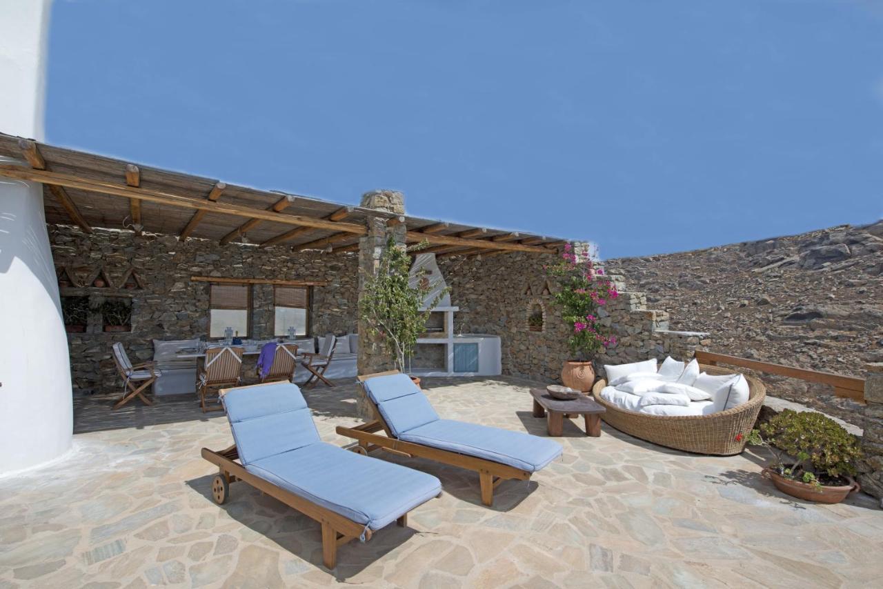Authentic Seaview Luxury Pool - Agrari * Mykonos Town