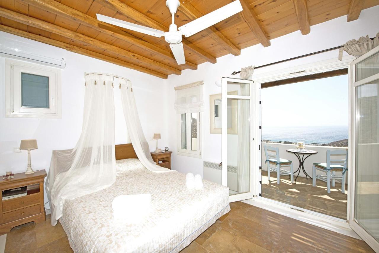 Authentic Seaview Luxury Pool - Agrari Villa Mykonos Town