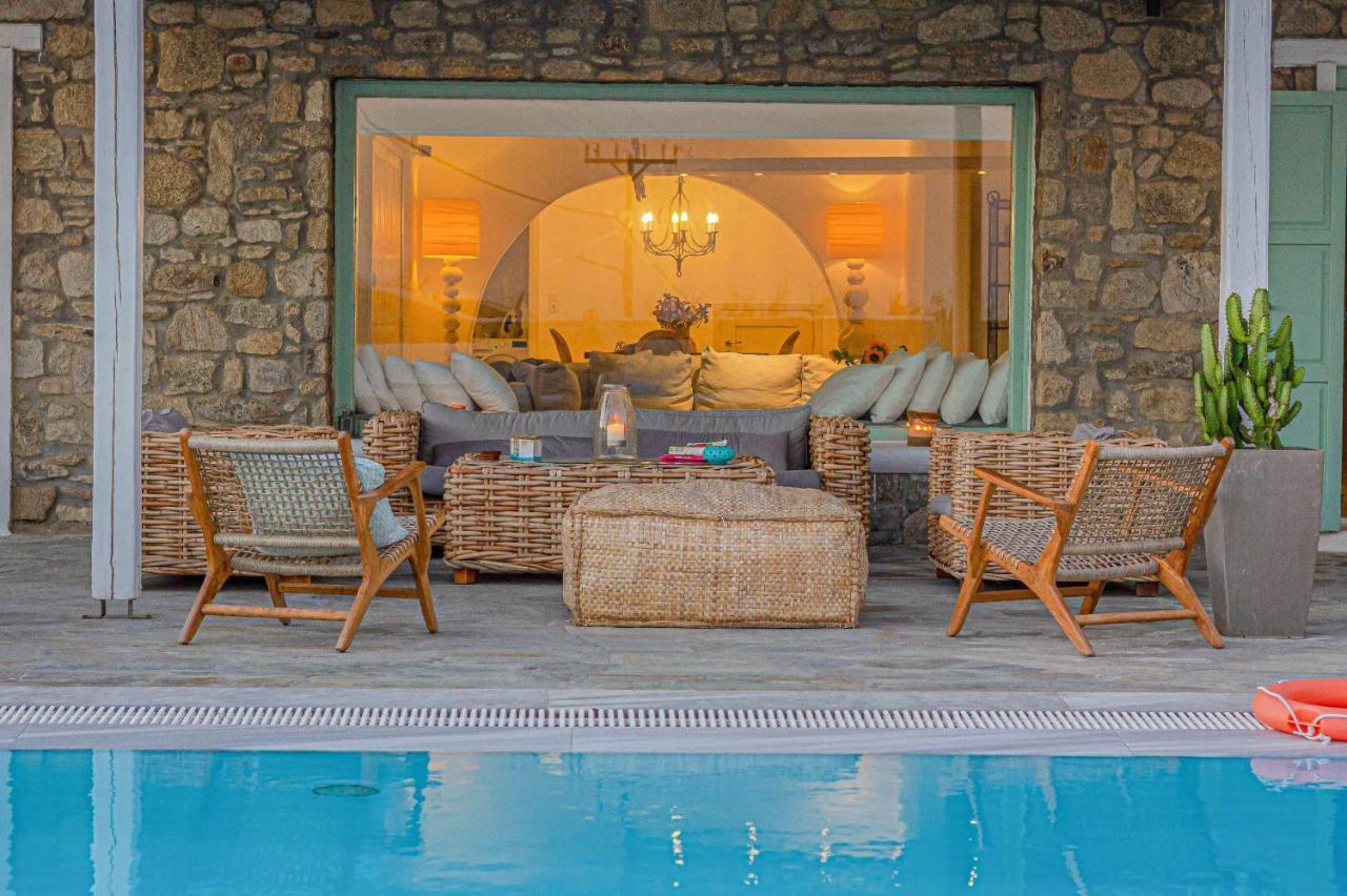 Mando Pool Villas W Sea Views - Five Bedrooms Villa Super Paradise Beach (Mykonos)