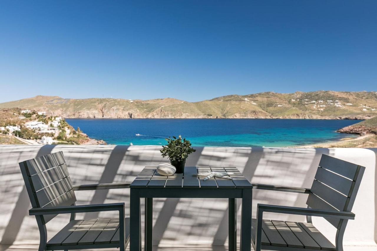 Elegant Mykonos Private Pool Atmos 3 Bedrooms Sea View Panormos *