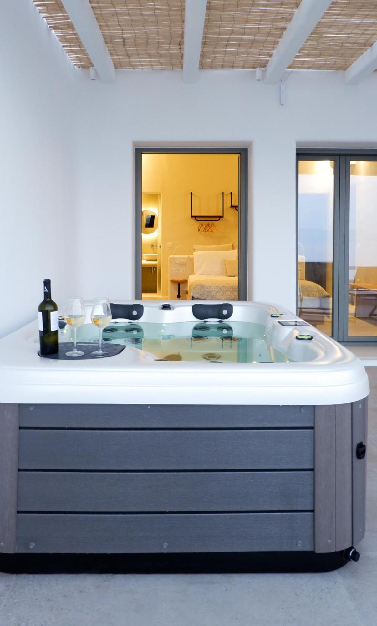 Villa Camelia 1 - Psarou View - Private Pool And Jacuzzi Mykonos Town