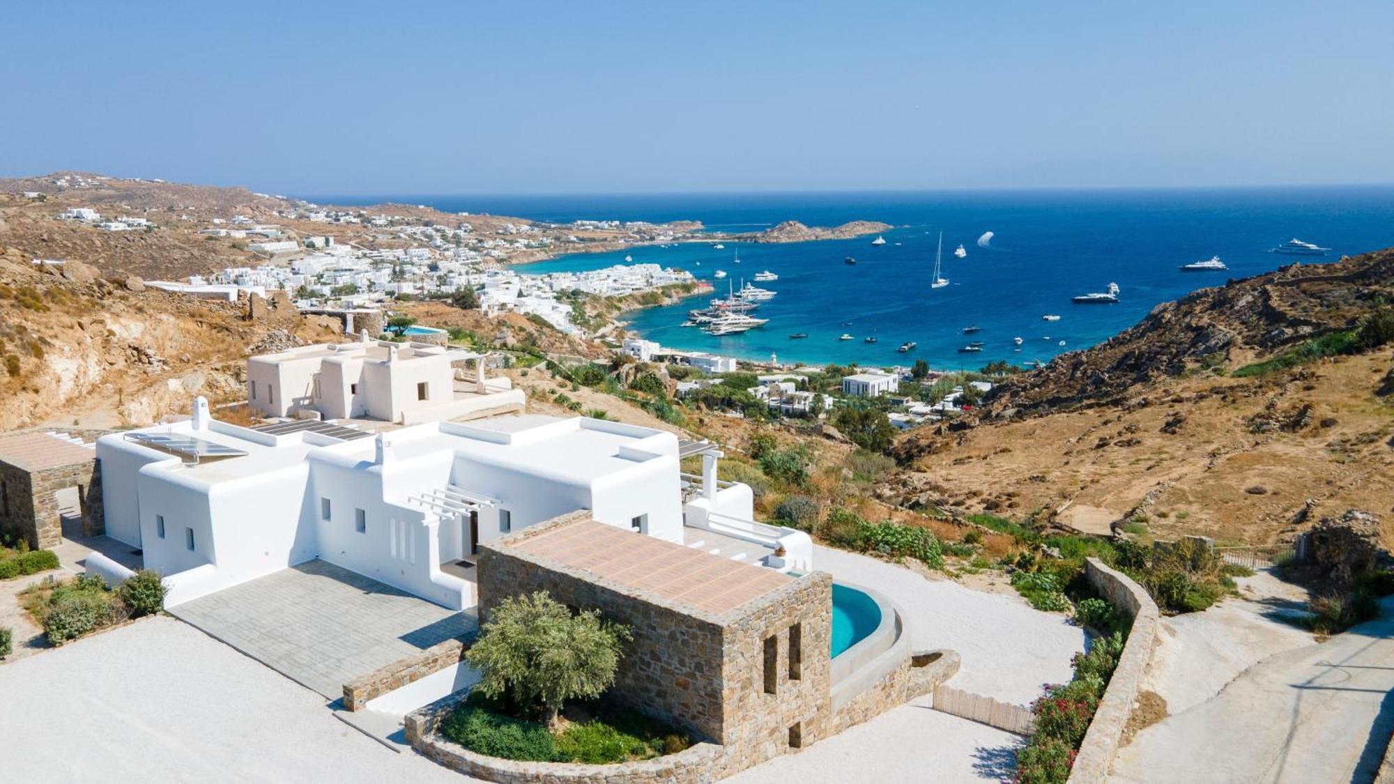 Camelia 1 - Psarou View - Private Pool And Jacuzzi Mykonos Town