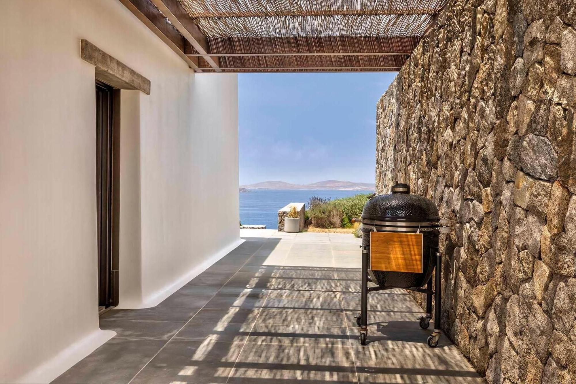 Majestic Mykonos 5 Bedrooms Shannon Private Infinity Pool Sensational Sea Views Agios Ioannis Villa *