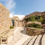 Villa Amra - Secluded Mykonos Haven With Sea Views, Heated Pool, Gym & Hammam