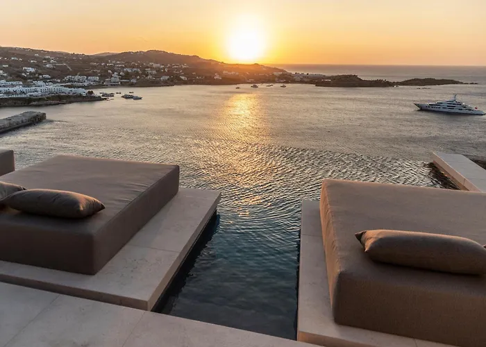 The Skyvilla Mykonos - A Landmark Property With Breathtaking Views Of The Psarou Bay