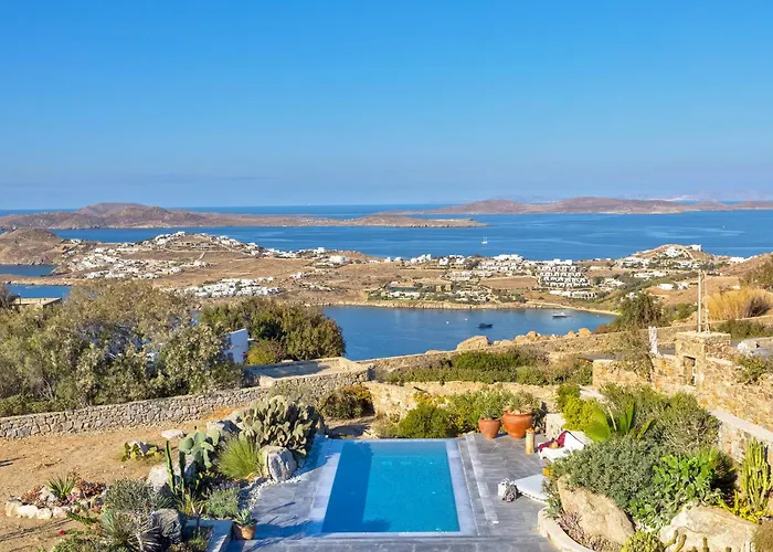 Villa Mykonian Ode With Stunning Sunrise & Sunset Views