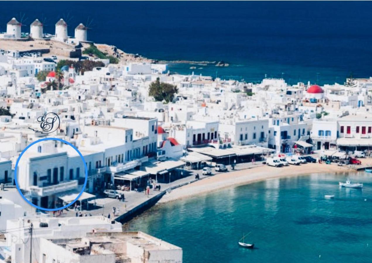 Ferienhaus Mykonos Old Harbor Front With Balcony