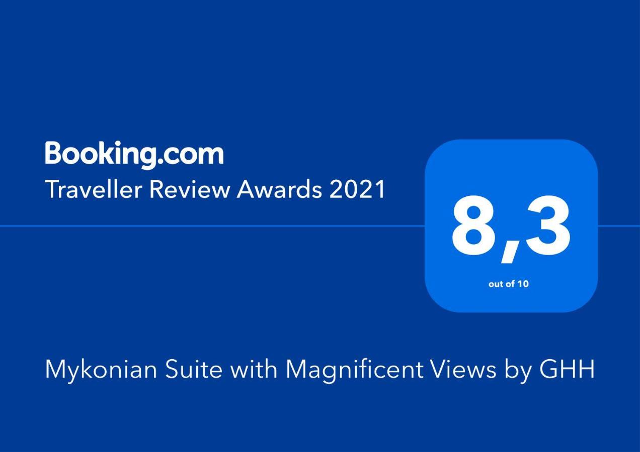 Mykonian With Magnificent Views By Ghh *