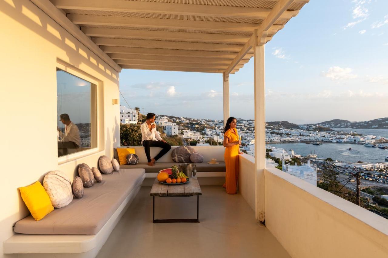 Yalos Mykonos 3 Bedroom Luxury In Mykonos Town With Sea & Sunset View * Tagoo (Mykonos)