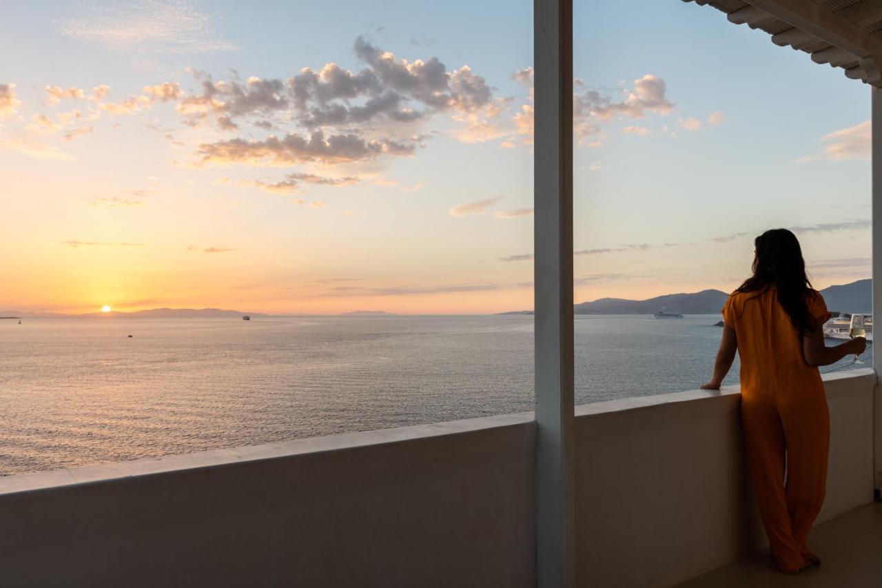 Yalos Mykonos 3 Bedroom Luxury In Mykonos Town With Sea & Sunset View Villa *