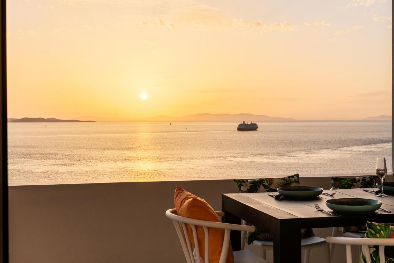Yalos Mykonos 3 Bedroom Luxury In Mykonos Town With Sea & Sunset View Villa *