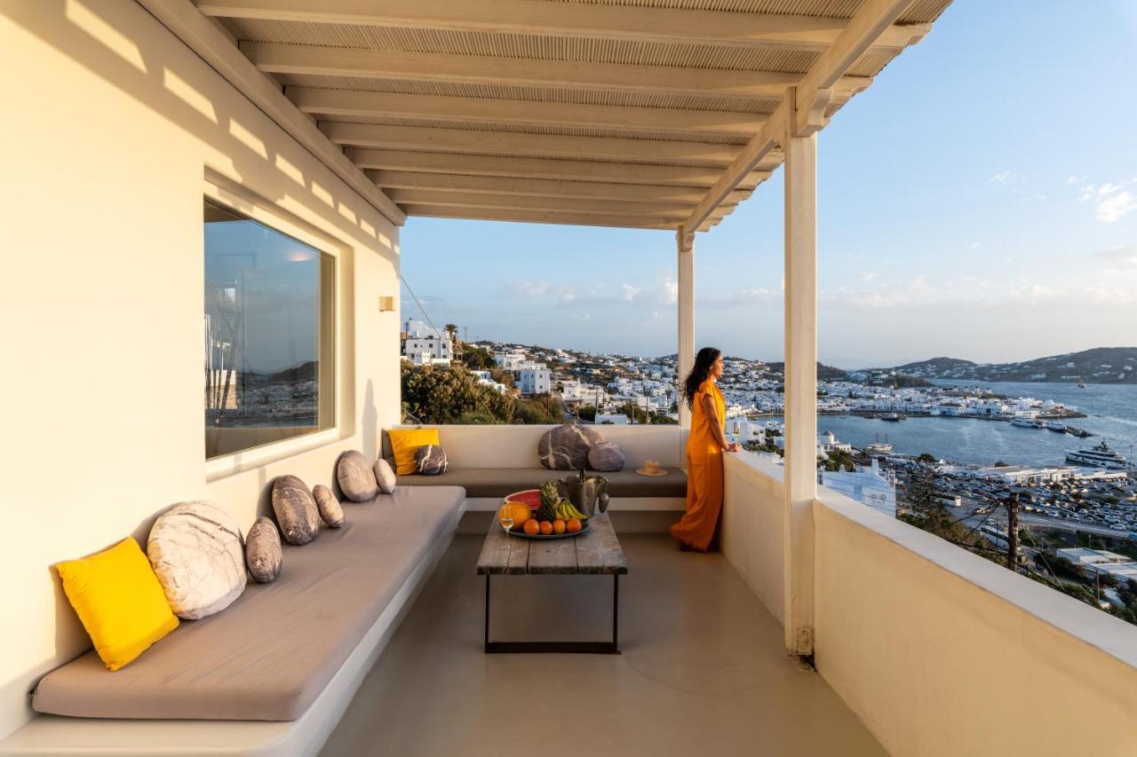 Yalos Mykonos 3 Bedroom Luxury In Mykonos Town With Sea & Sunset View *