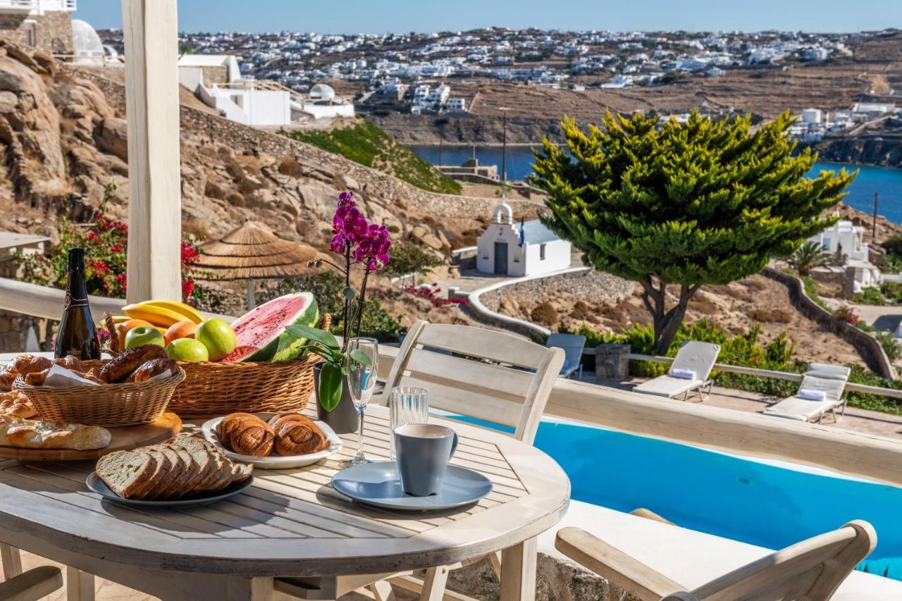 Yalos Mykonos Ornos Pouli Private W Shared Swimming Pool Appartement