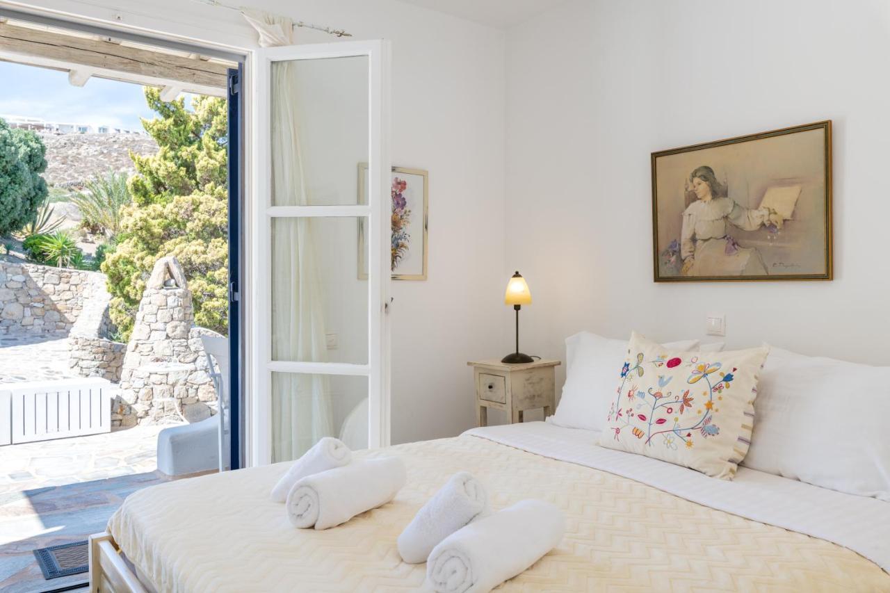 Yalos Mykonos Ornos Pouli Private W Shared Swimming Pool Mykonos Town