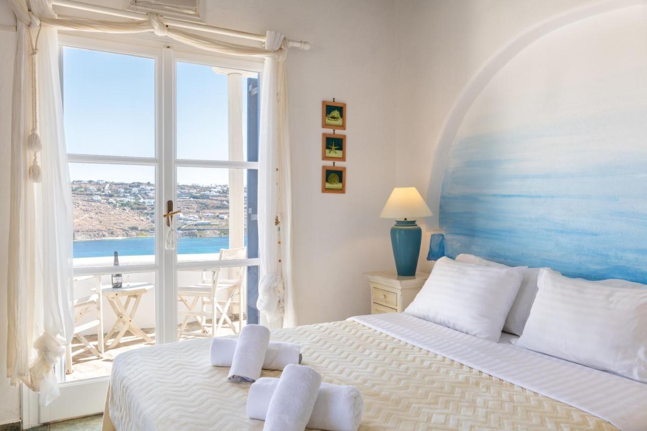 Yalos Mykonos Ornos Pouli Private W Shared Swimming Pool Appartement