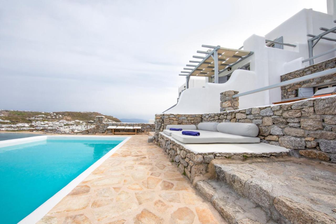 Mykonos-ornos -vilas Angel Alice Demi -pool Holidays With View