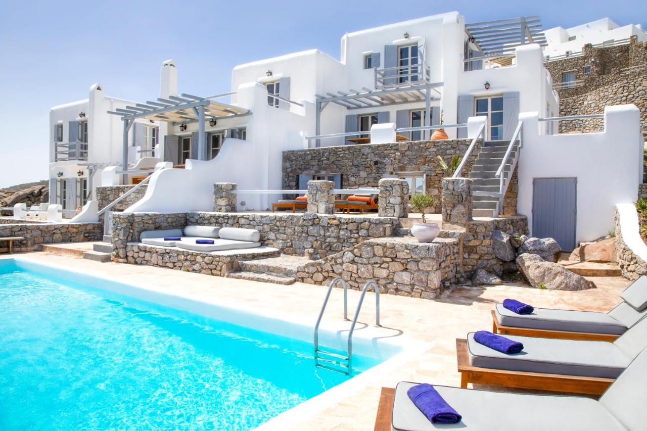 Villa Mykonos-ornos -vilas Angel Alice Demi -pool Holidays With View