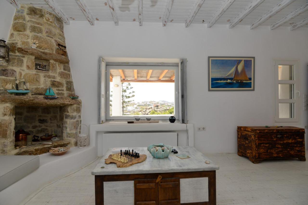 Mykonos 4 Bedroom Cycladic With Free Parking Villa