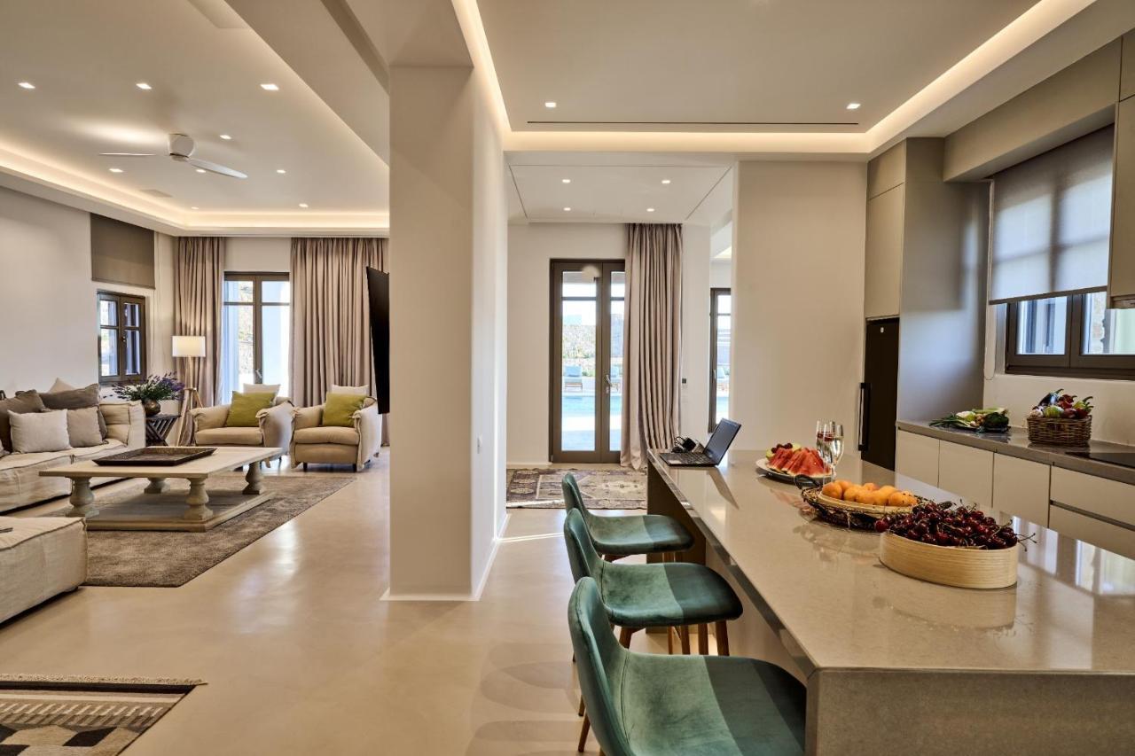 Villa Magnificent Agia Sofia 6 Bedrooms Sapphire Outstanding Sea And Sunset Views Tourlos