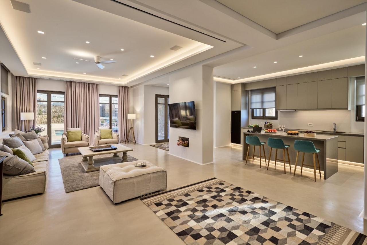 Villa Magnificent Agia Sofia 6 Bedrooms Sapphire Outstanding Sea And Sunset Views Tourlos