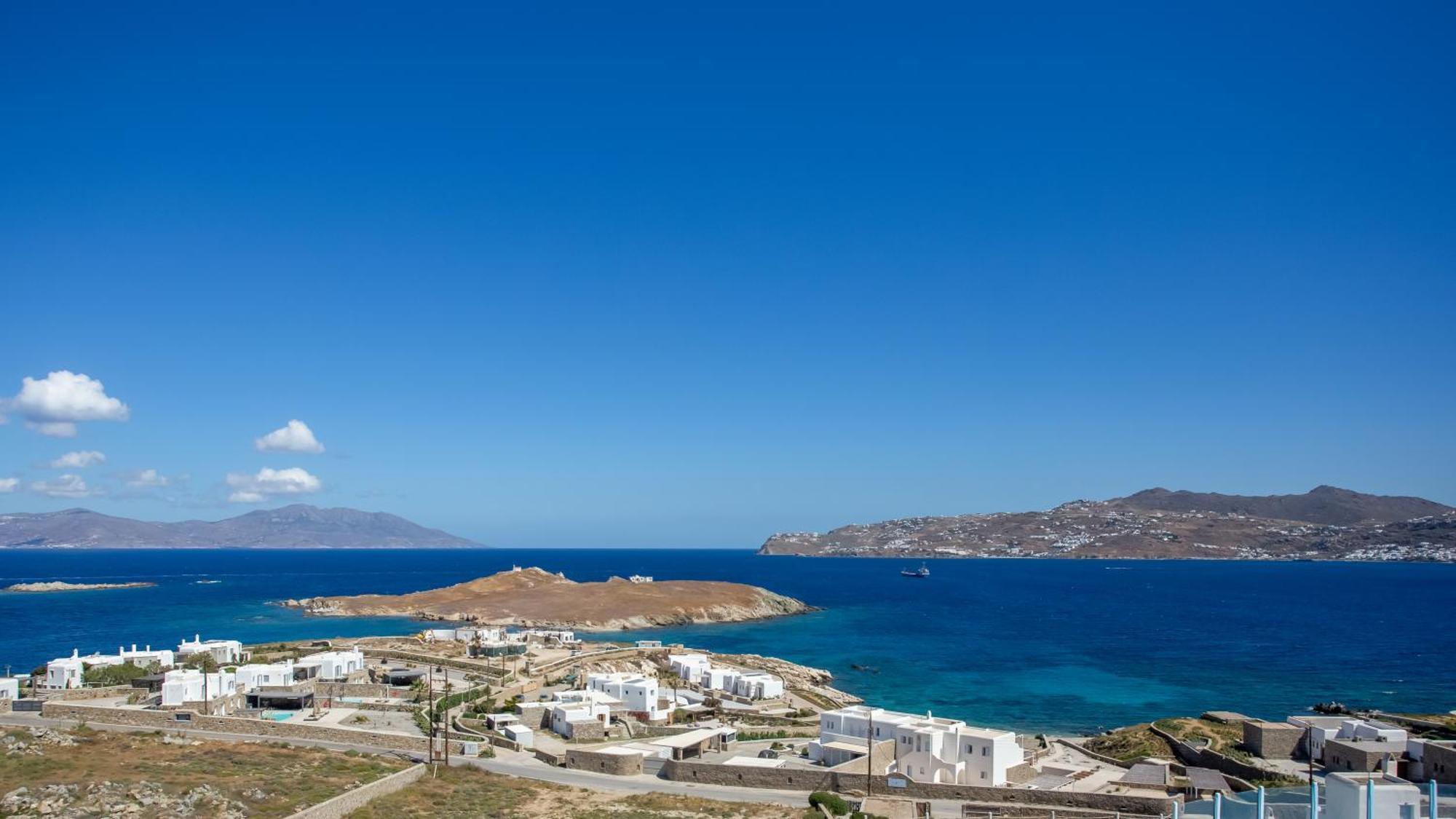 Patron 1 & 2 Pool Sunset Villas- Seven Bedrooms & Five Bedrooms Villa Mykonos Town
