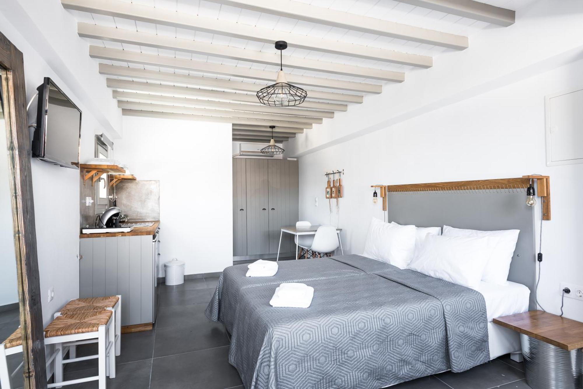 Appartement White And Grey Mykonos Town