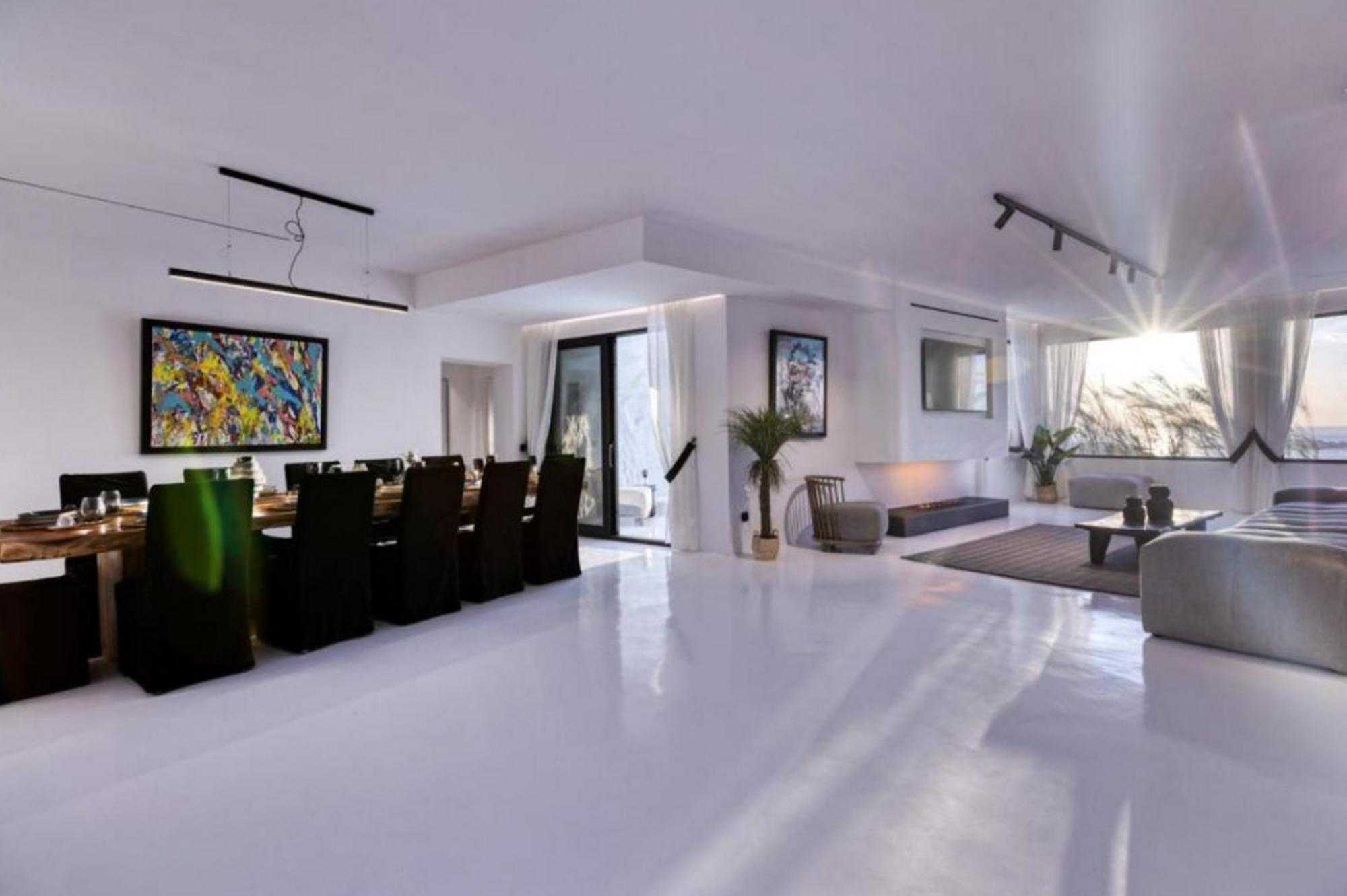 Villa Mbc Mykonos Town Black Villa 6 Bedrooms Mykonos *