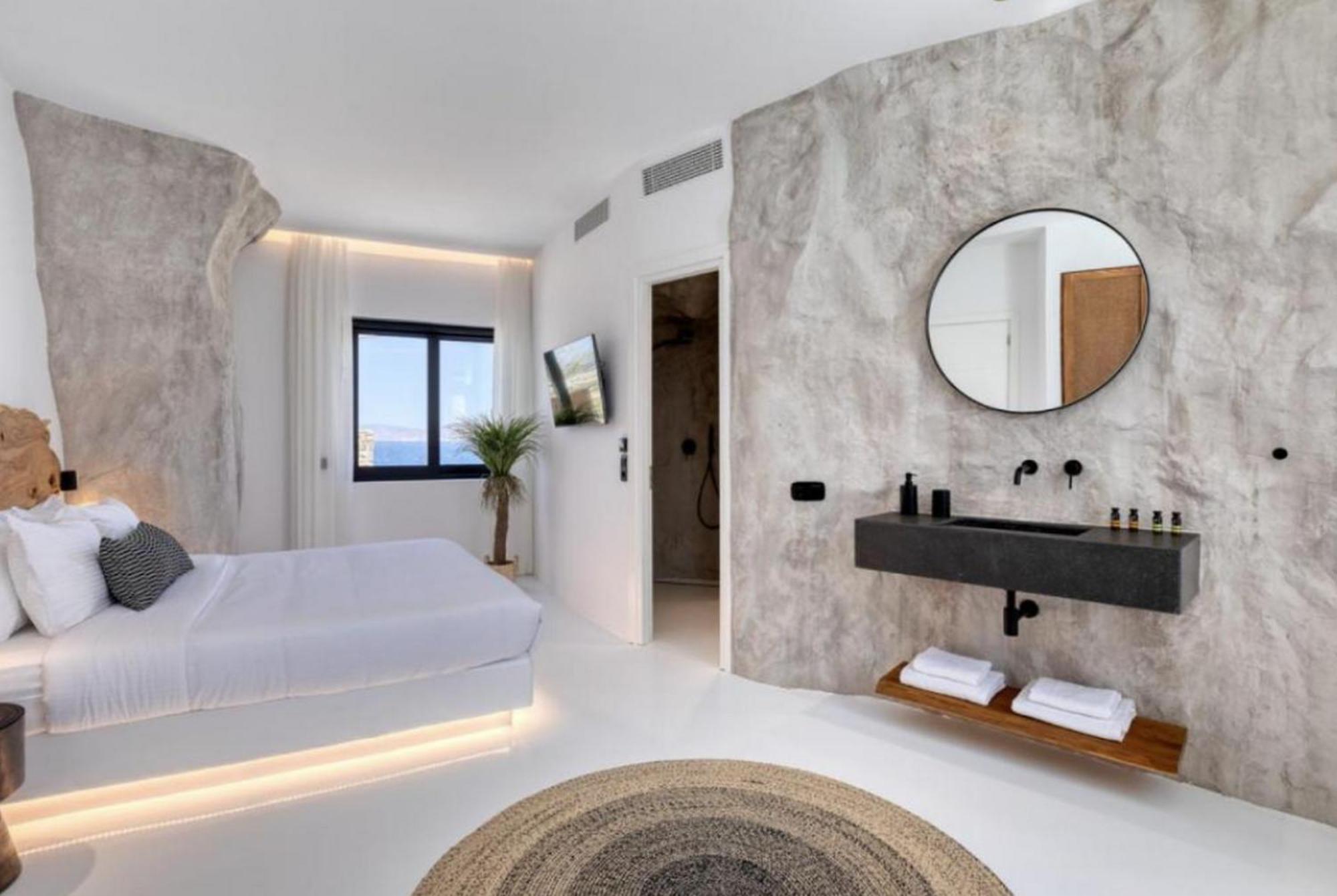 Villa Mbc Mykonos Town Black Villa 6 Bedrooms Mykonos Glastros (Mykonos)