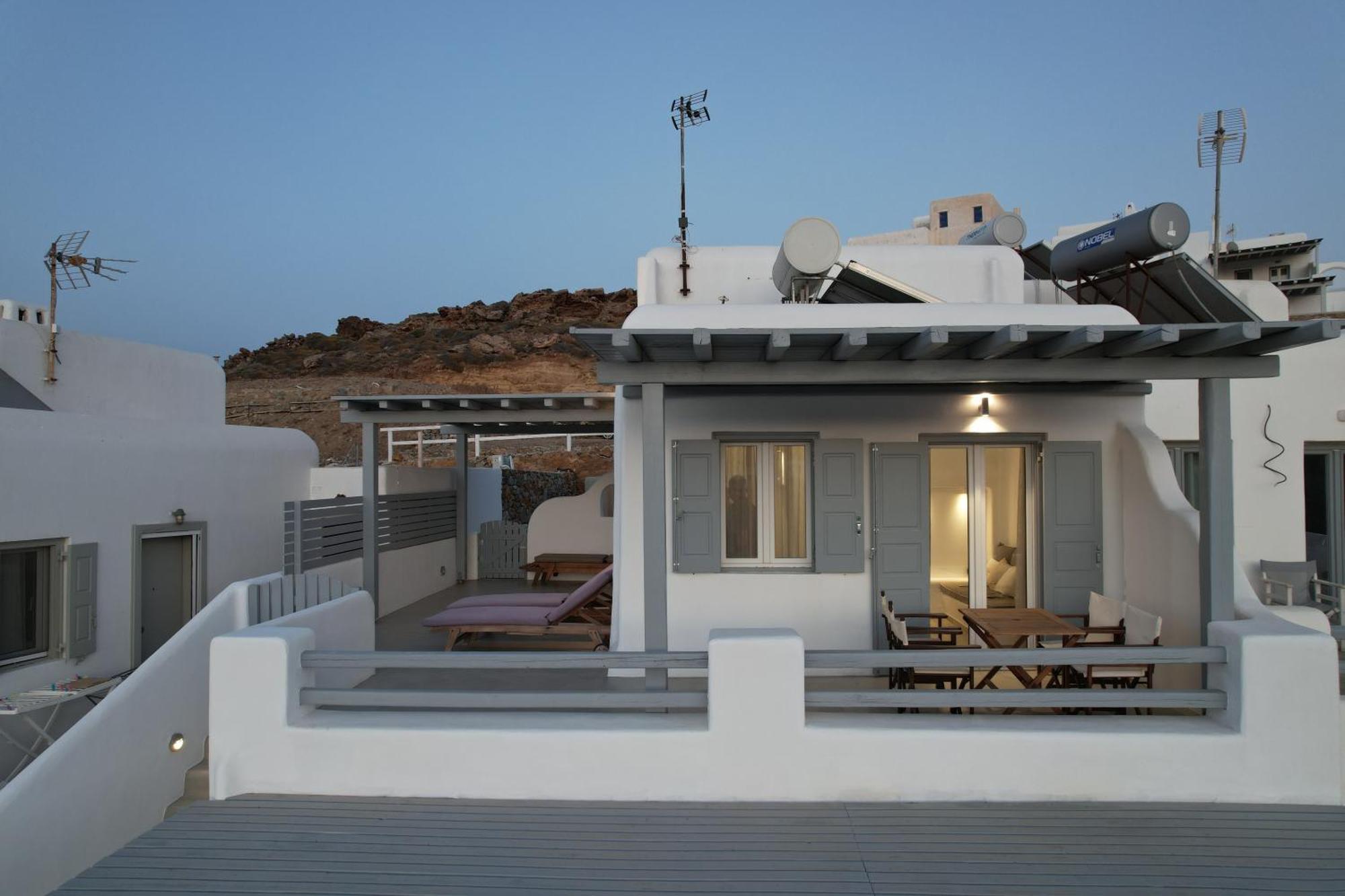 Ferienhaus Merchia Bay Mykonos Merchia Beach