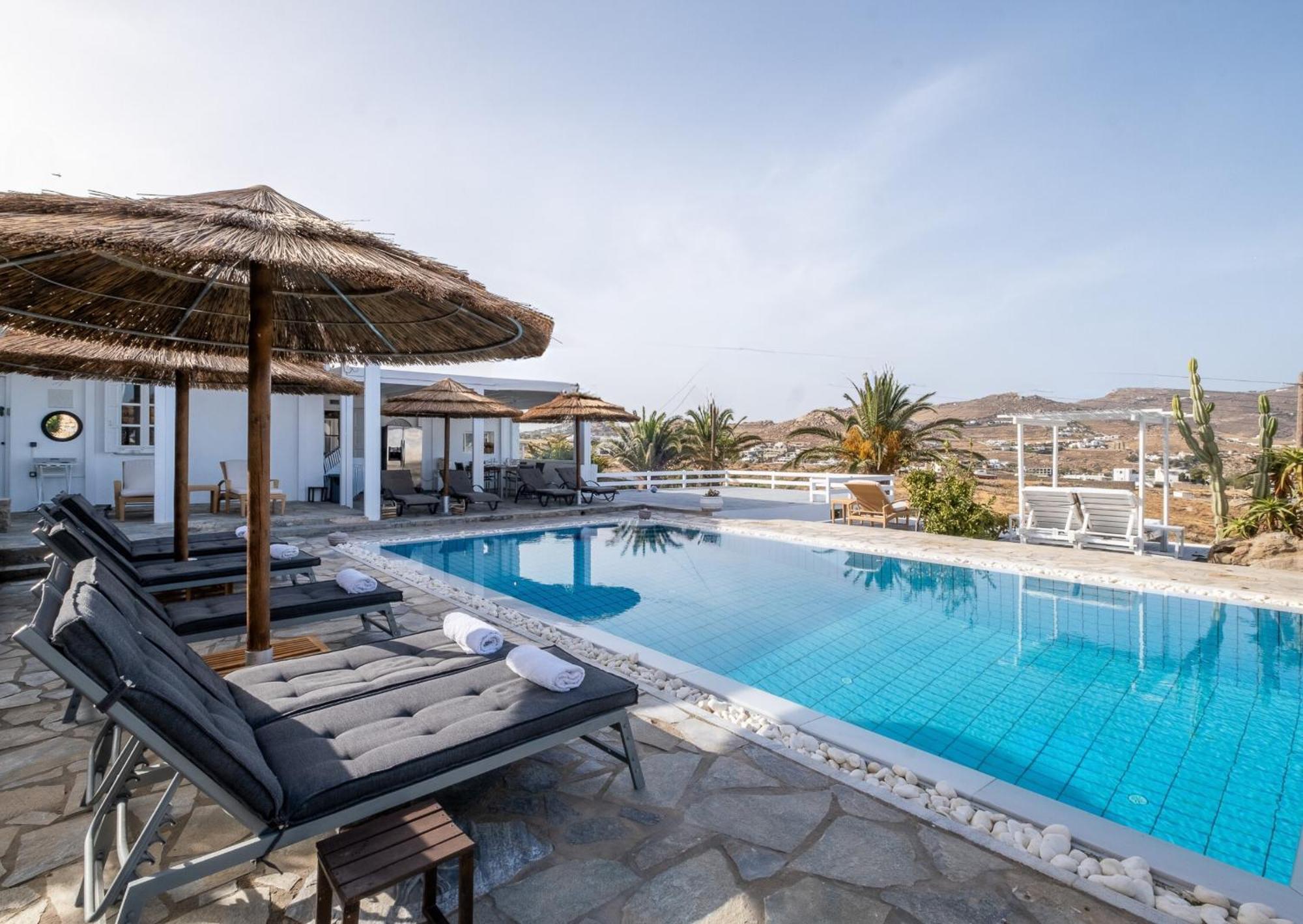 Manu Mykonos Exclusive Villa Luxury Beachside Stay With Private Pool By Quality Brand Villas Villa Kalafatis