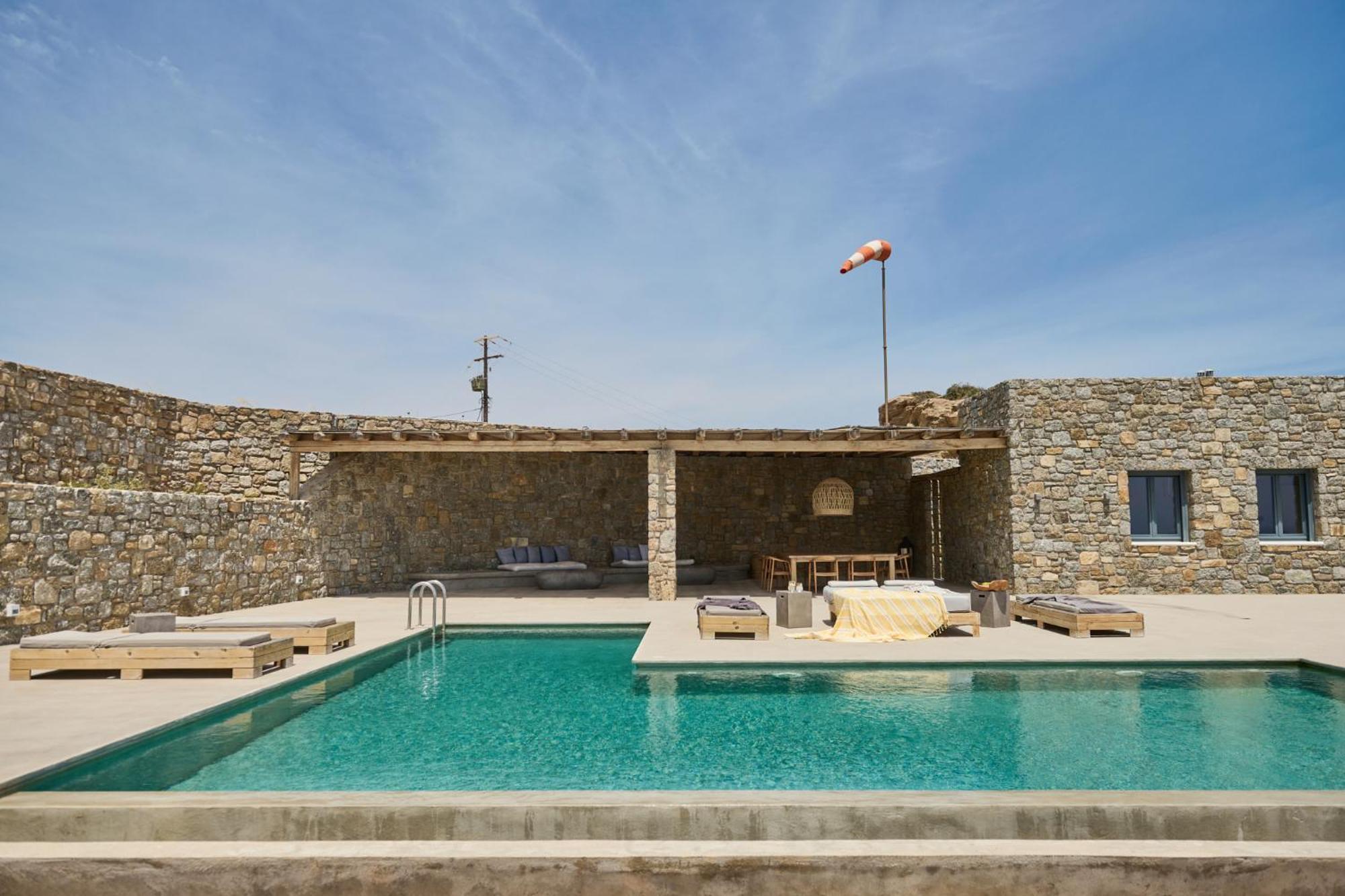 Aqua Marine By Mykonos Rocks Villa Kalafatis