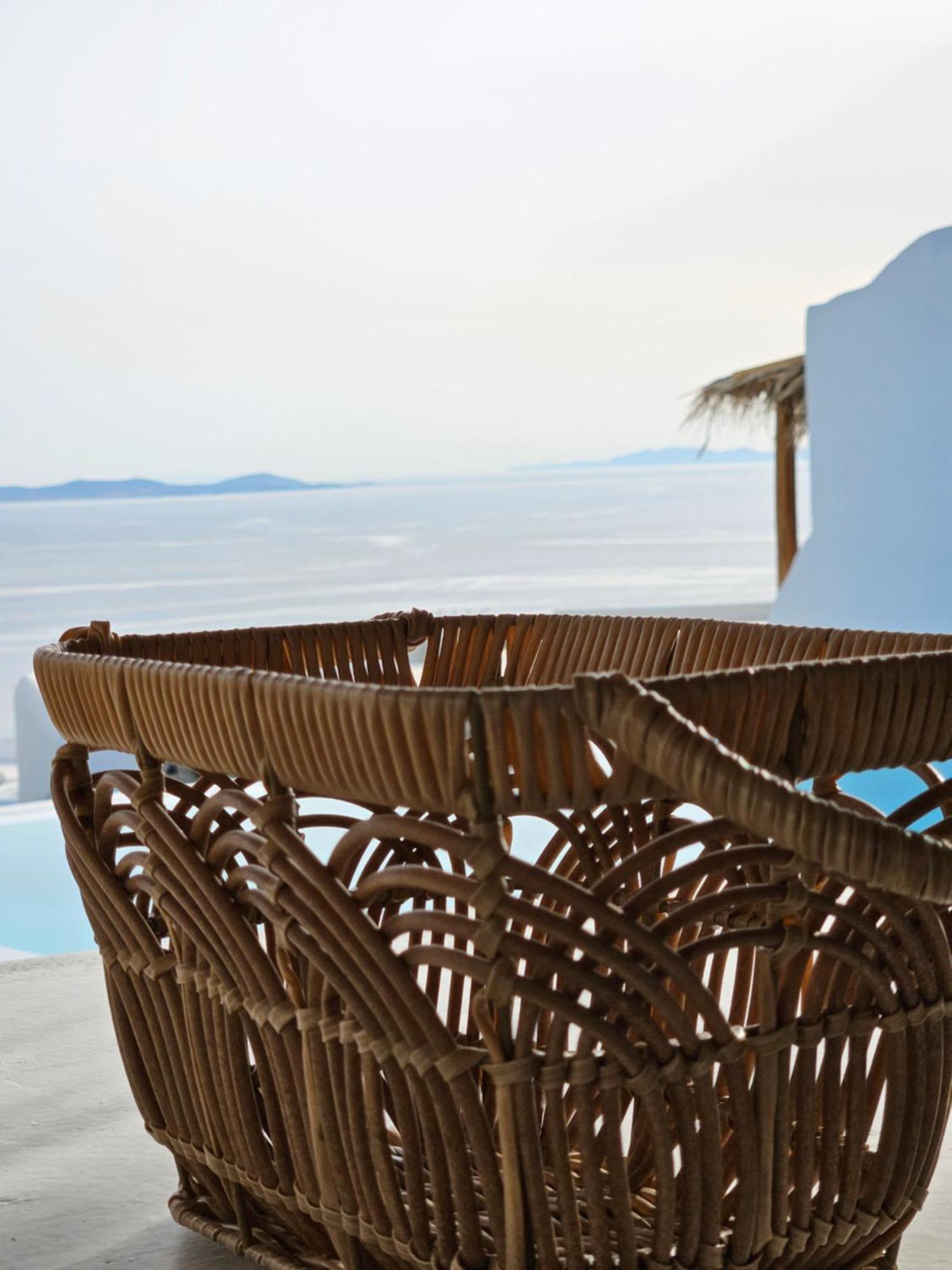 Elli Tropical Luxury Sunset-infinity Pool- Sea Side-near Center Parking Mykonos Town
