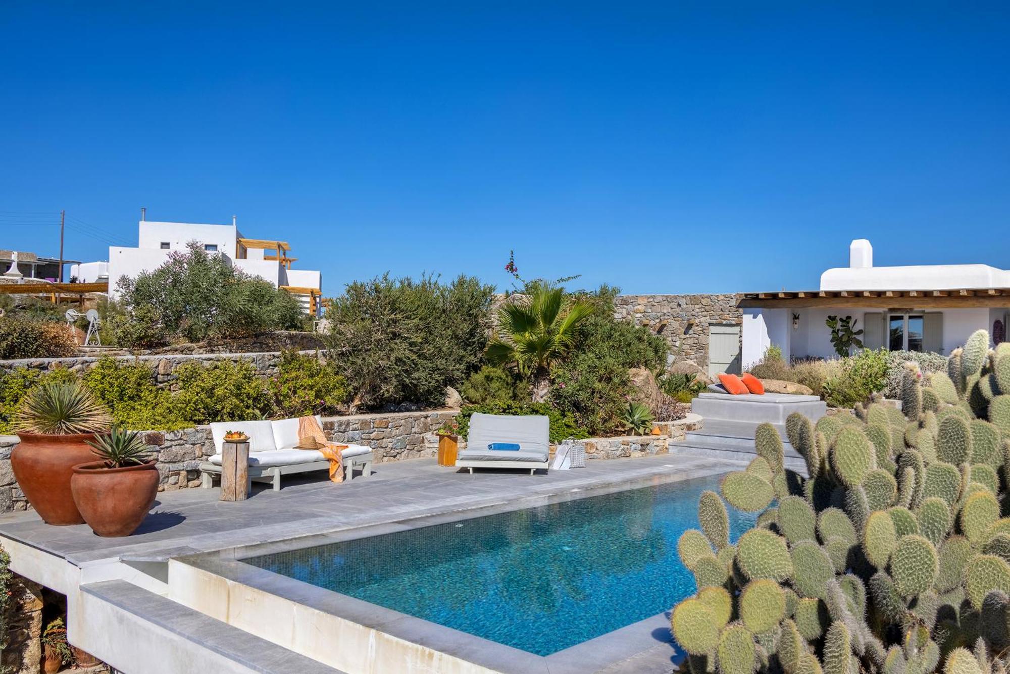 Mykonian Ode With Stunning Sunrise & Sunset Views Villa
