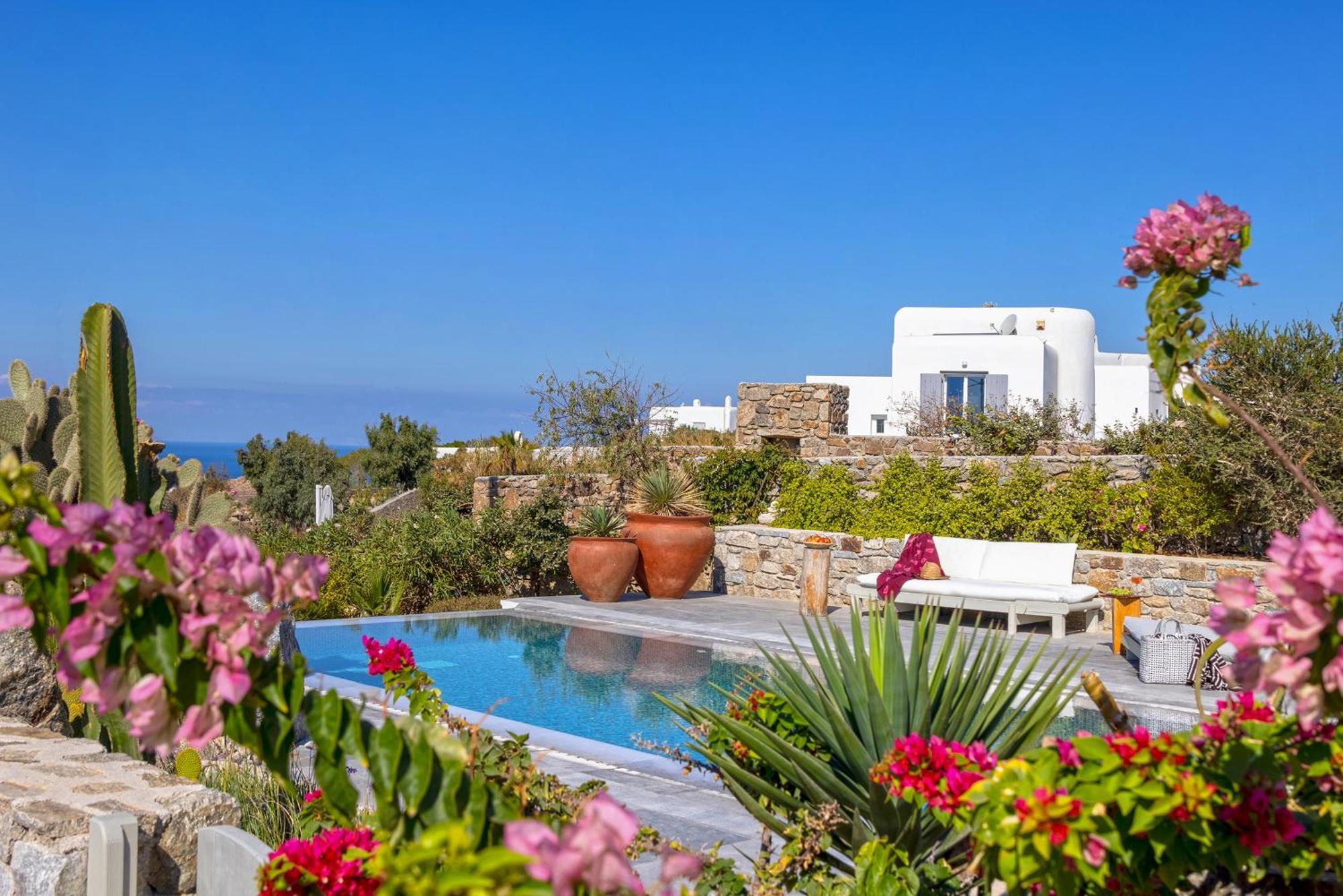 Villa Mykonian Ode With Stunning Sunrise & Sunset Views Mykonos Town