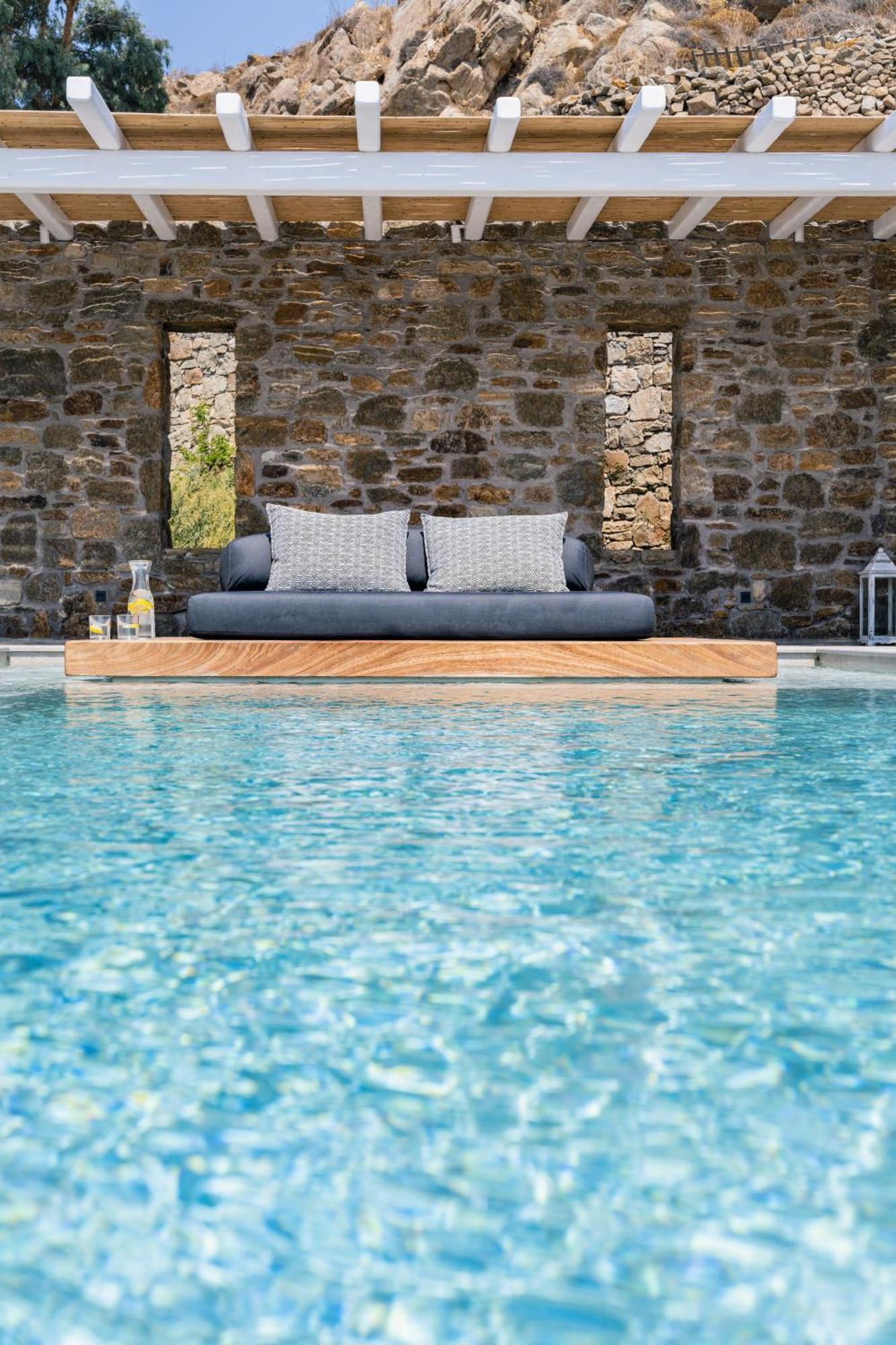 Camelia 1 - Psarou View - Private Pool And Jacuzzi