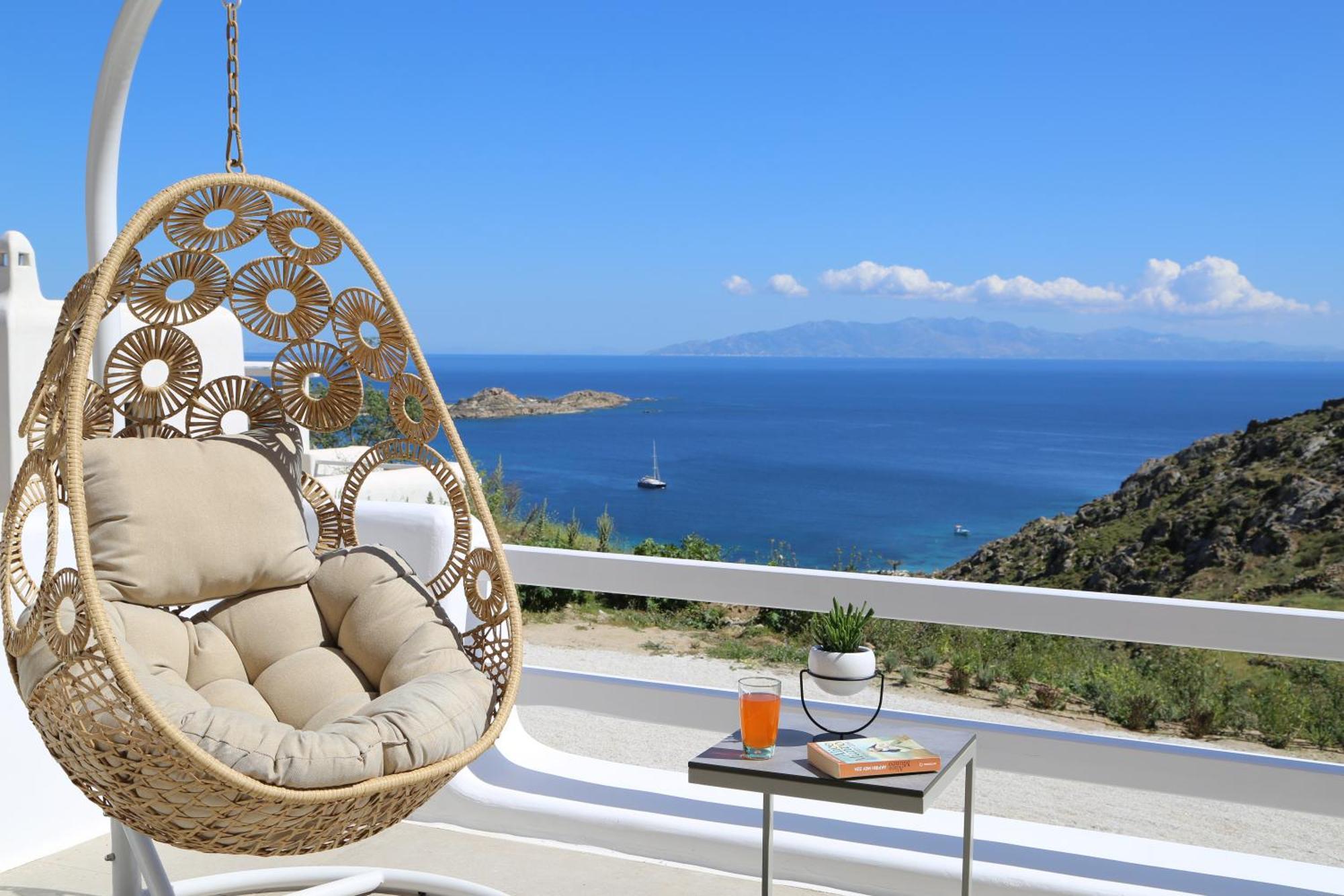 Camelia 1 - Psarou View - Private Pool And Jacuzzi
