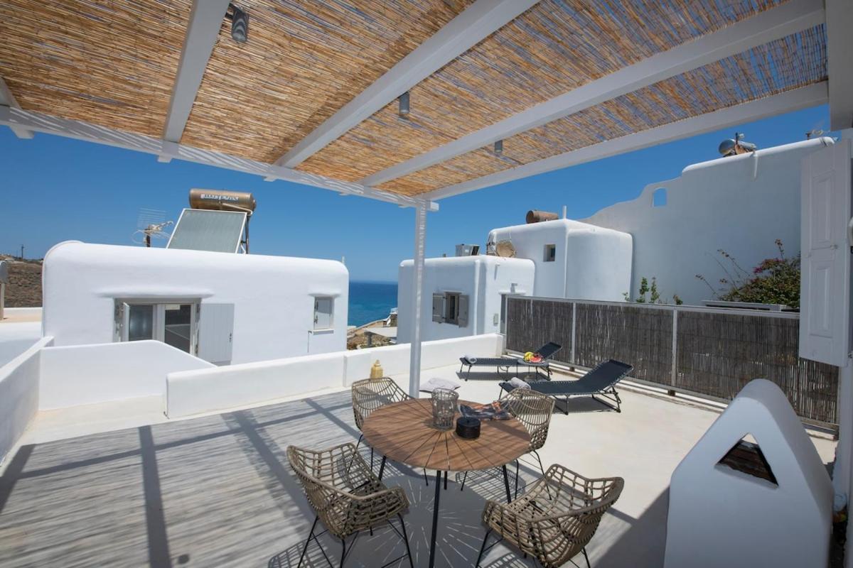 Superior 3 Beachfront Hot Tub And Seaview * Panormos (Mykonos)