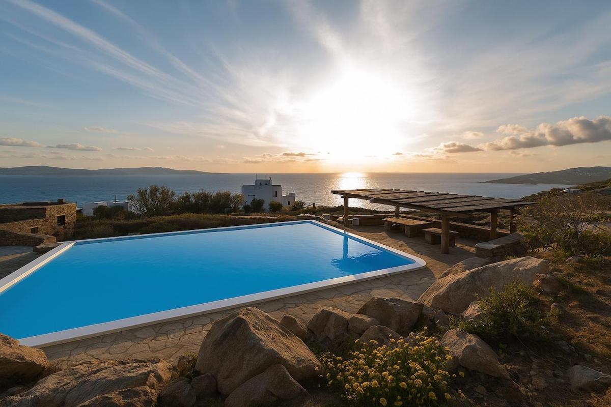 Stylish Mykonian Semi-private Huge Pool *