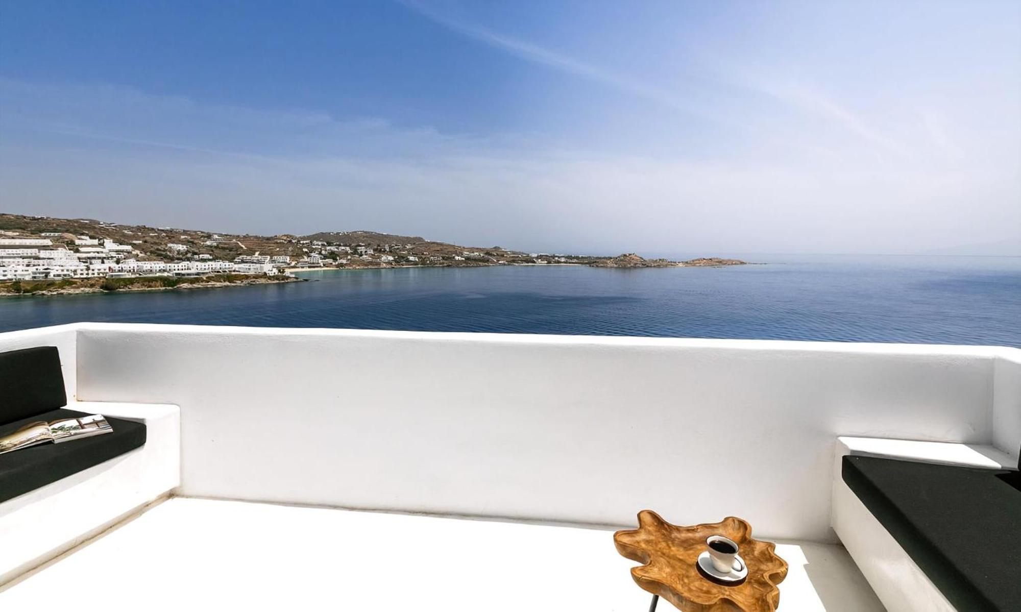 Villa Dazzling Mykonos Lvellie 6 Bedrooms Unique Aegean Sea Views Private Infinity Pool Two Private Jacuzzis Psarou Psarrou