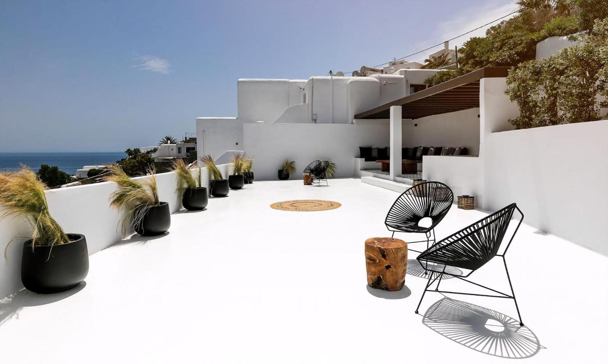 Dazzling Mykonos Lvellie 6 Bedrooms Unique Aegean Sea Views Private Infinity Pool Two Private Jacuzzis Psarou Villa