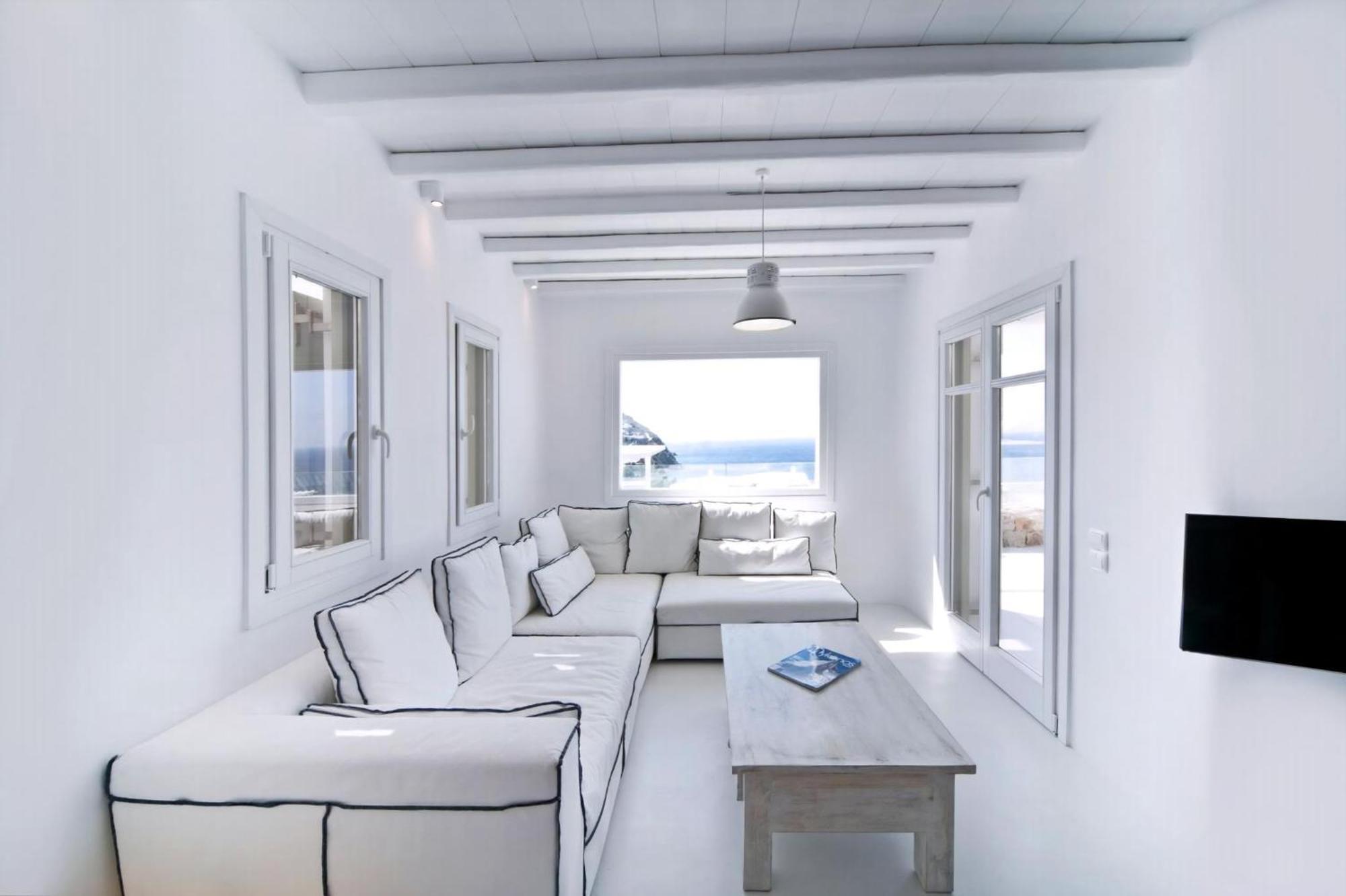 Villa Luxury Mykonos Shali 4 Bedrooms Sea View Private Pool Elia Elia (Mykonos)
