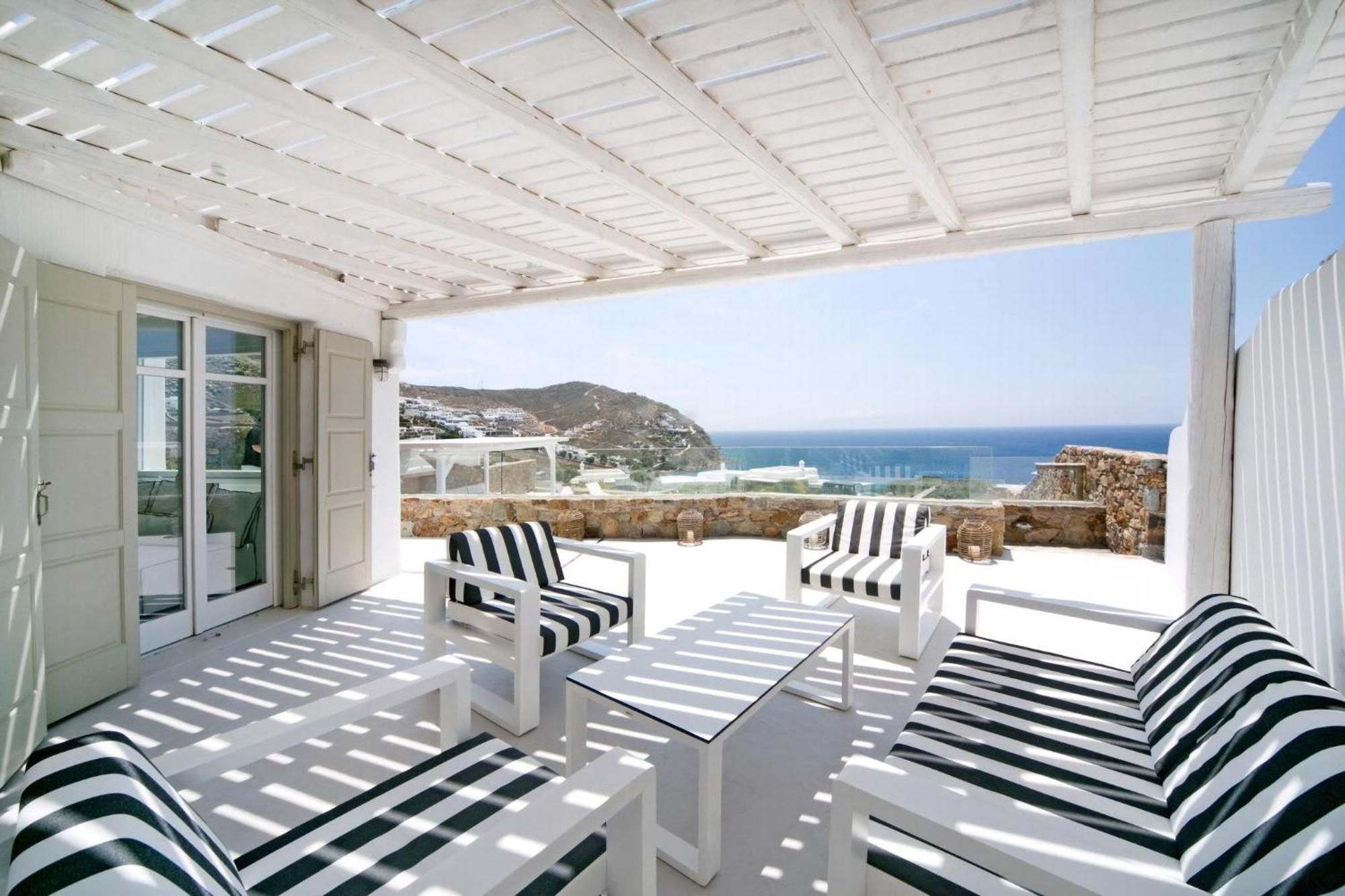 Villa Luxury Mykonos Shali 4 Bedrooms Sea View Private Pool Elia