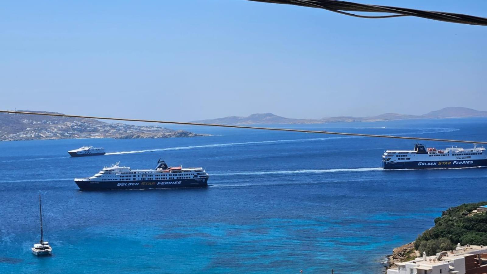Elli Tropical Luxury Sunset-infinity Pool- Sea Side-near Center Parking * Mykonos Town