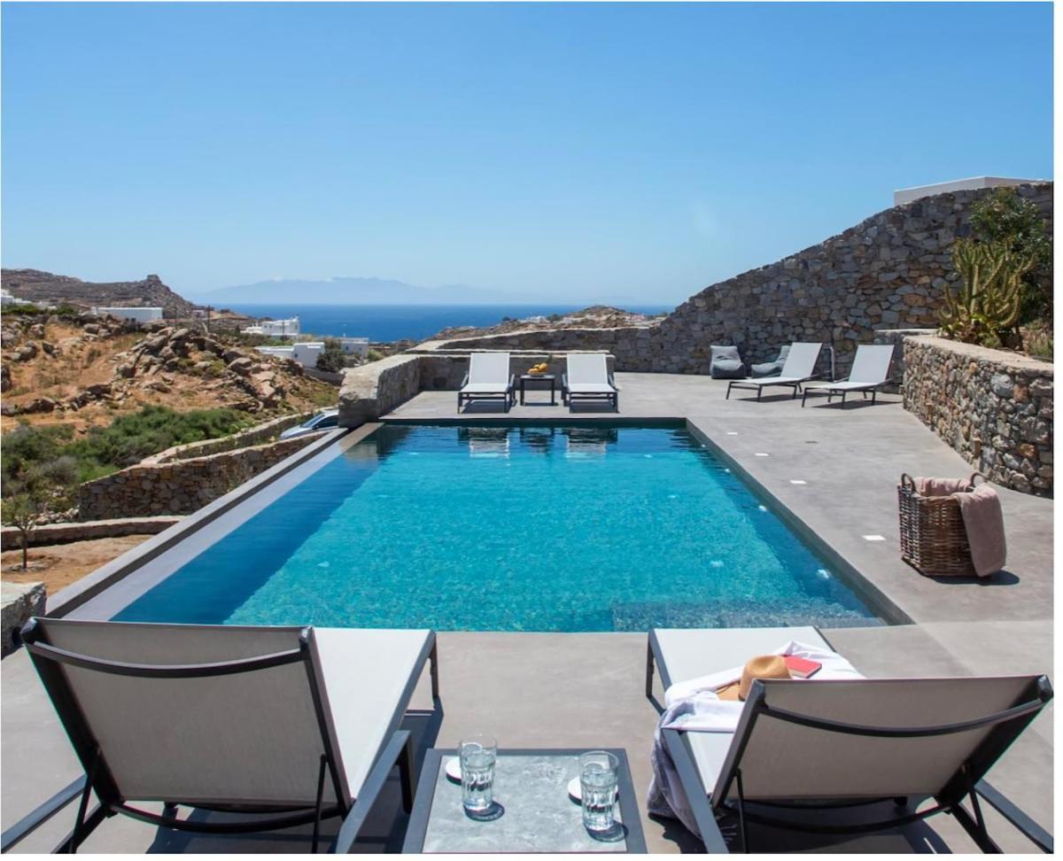 Private Verdigris With Infinity Sea Views Villa Mykonos Town