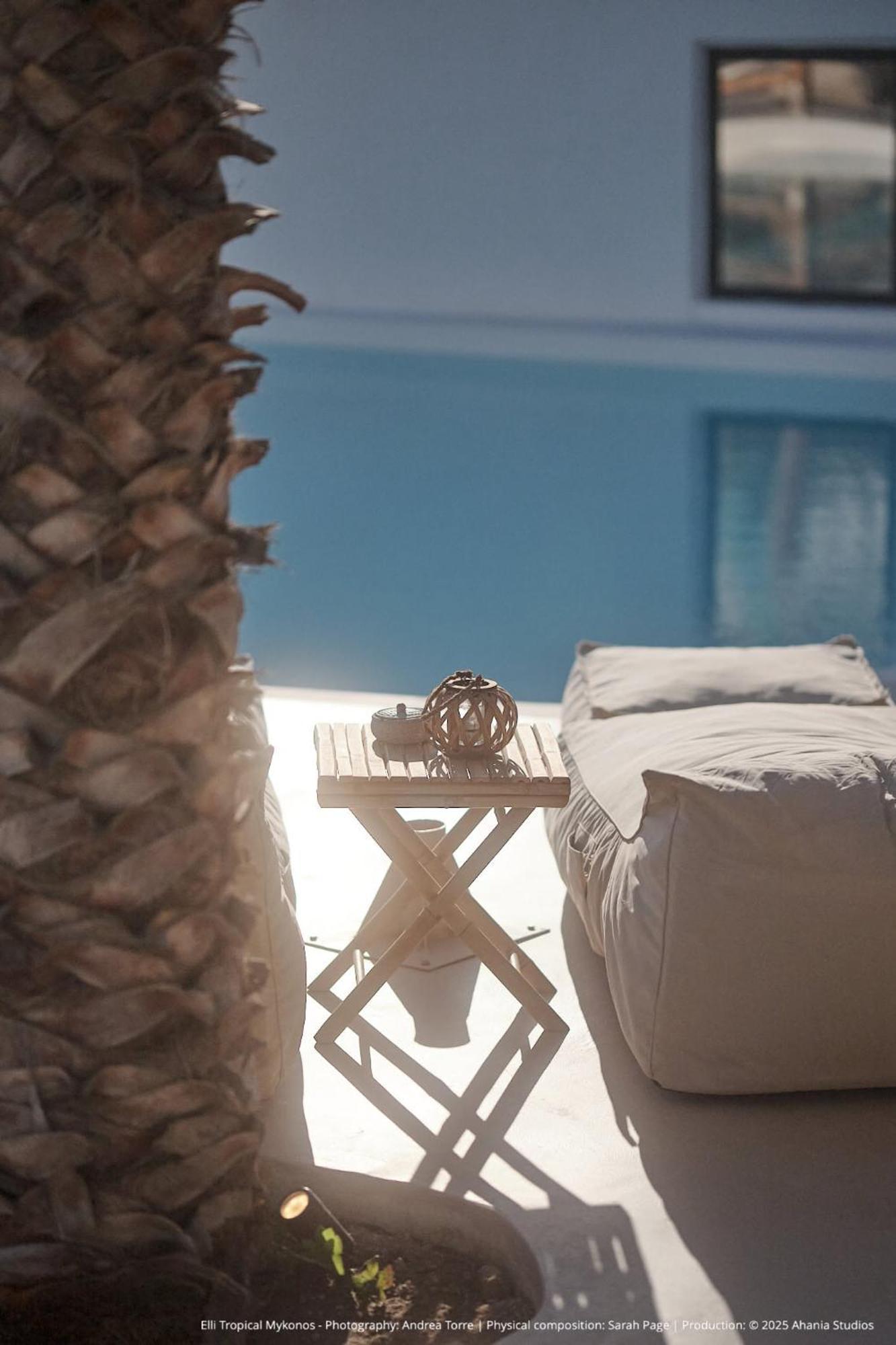 Elli Tropical Luxury Sunset-infinity Pool- Sea Side-near Center Parking Aparthotel