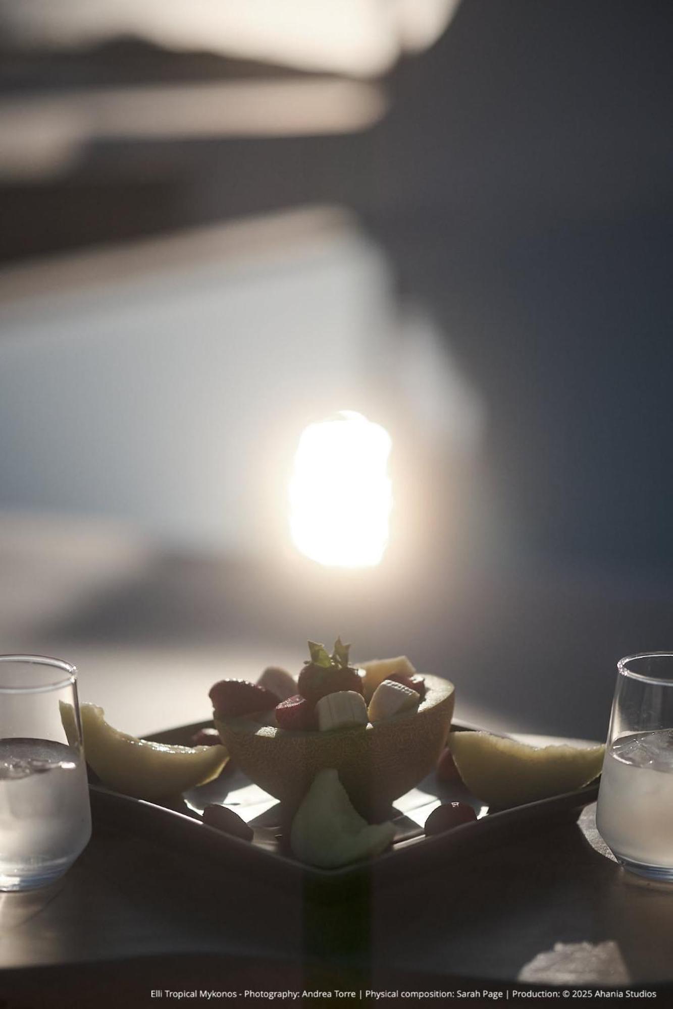Elli Tropical Luxury Sunset-infinity Pool- Sea Side-near Center Parking Mykonos Town