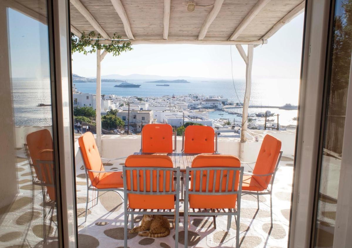 Cozy Retreat With Unbeatable Sunset In Mykonos Apartment *